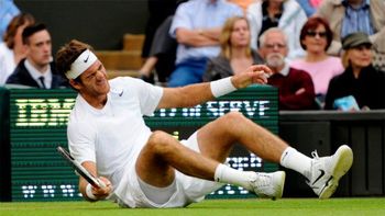 del potro definira este lunes si puede seguir en wimbledon del potro definira este lunes si puede seguir en wimbledon
