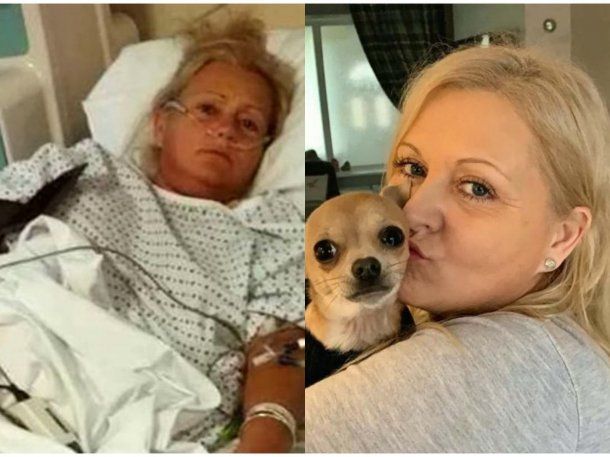 Su mascota le defecó en la boca mientras dormía: tuvo que ser internada