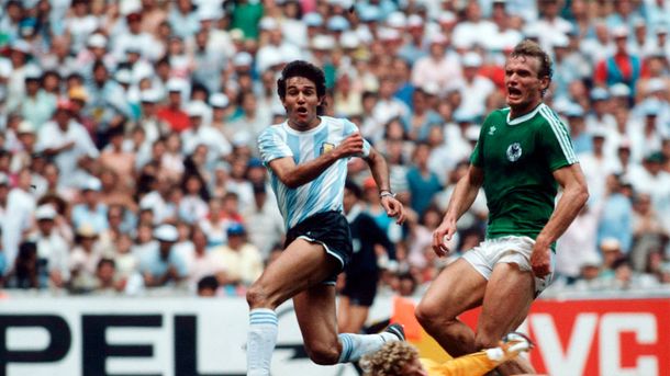 Burruchaga marcó el gol del triunfo frente Alemania en la final de México 86. Burruchaga marcó el gol del triunfo frente Alemania en la final de México 86.