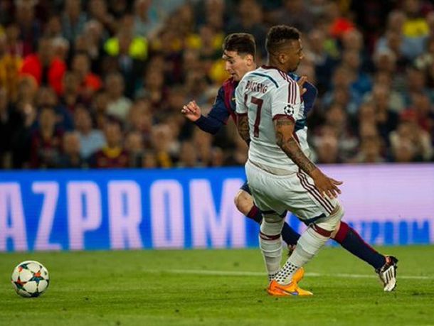 La curiosa respuesta de Boateng, después de ser humillado por Messi