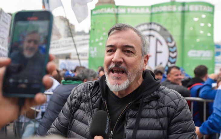 Rodolfo Aguiar, secretario general de ATE Nacional