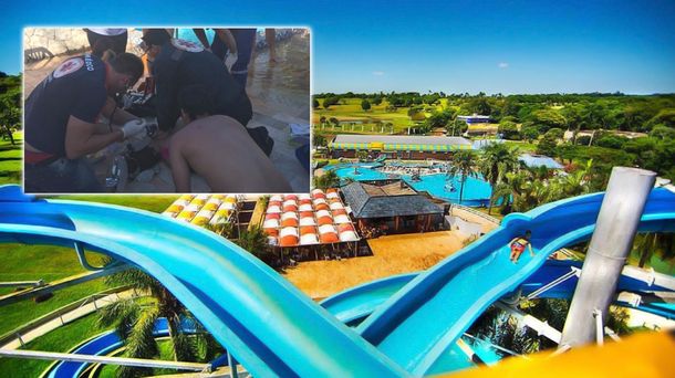 Tragedia en un parque acuático de Foz de Iguazú