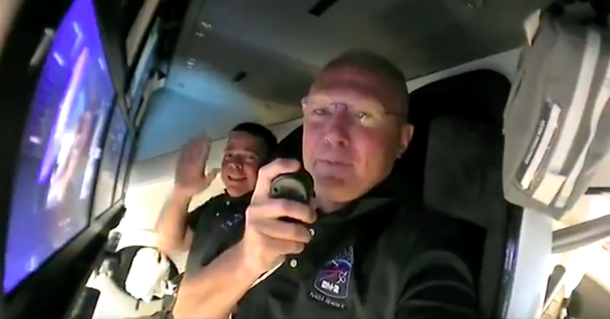 SpaceX:&nbsp;Doug Harley y Bob Behnken&nbsp;a bordo del Dragon