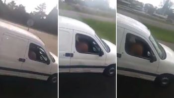 sexo en la ruta: camioneros filman a una pareja teniendo relaciones en el auto sexo en la ruta: camioneros filman a una pareja teniendo relaciones en el auto