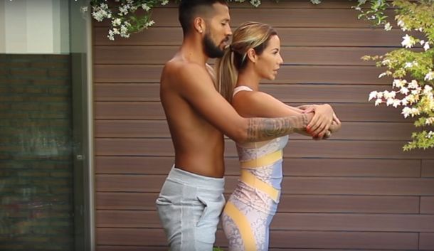 VIDEO: el entrenamiento hot de Ezequiel Garay y Tamara Gorro