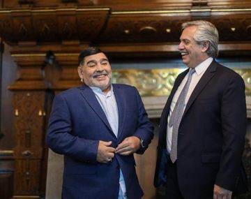 Maradona redobló su apuesta y desafió a Alberto Fernández: ¿aceptará?
