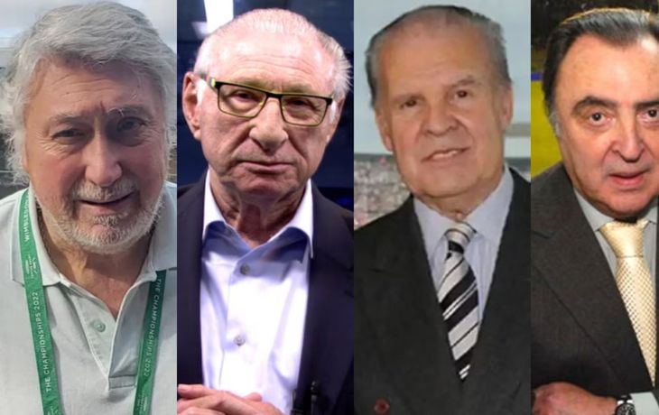 Emotivo homenaje a Araujo, Julio Ricardo, Cherquis Bialo y Salatino en los MF de Portales Web
