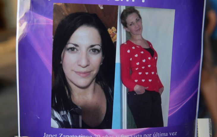 Janet Zapata fue intensamente buscada durante cinco días.
