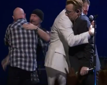 La banda de Le Bataclan tocó con U2 en París