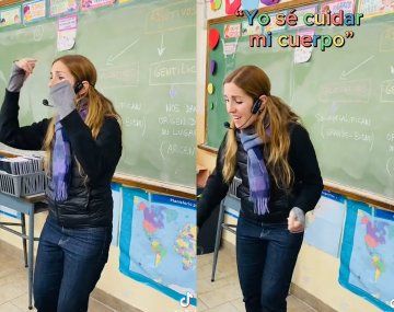 Maestra se volvió viral por el original método con el que les enseña ESI a sus alumnos