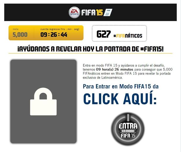 Se buscan 5 mil fanáticos del FIFA 15 para develar la portada del juego en Latinoamérica