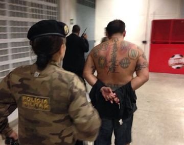 Brasil: hinchas de Racing