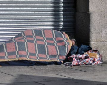 Cada día hay más personas en situación de calle.