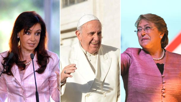 El Papa invitó a Cristina y Bachelet para festejar en Roma el tratado de Beagle