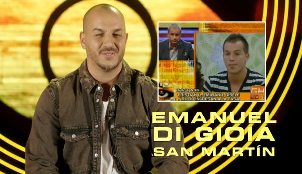 La histórica pelea de Emanuel Di Gioia con Jorge Rial en Gran Hermano: San Martín, Munro