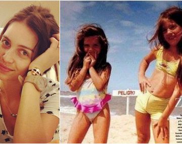 Wanda y Zaira de pequeñas