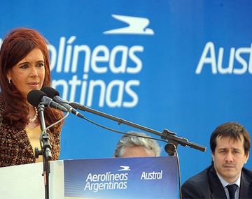 Cristina Kirchner presentará el nuevo avión de Aerolíneas