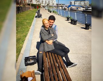 ¿Mariano Martínez blanqueó a su nueva novia? 