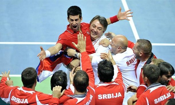 Serbia Djokovic Davis 2011