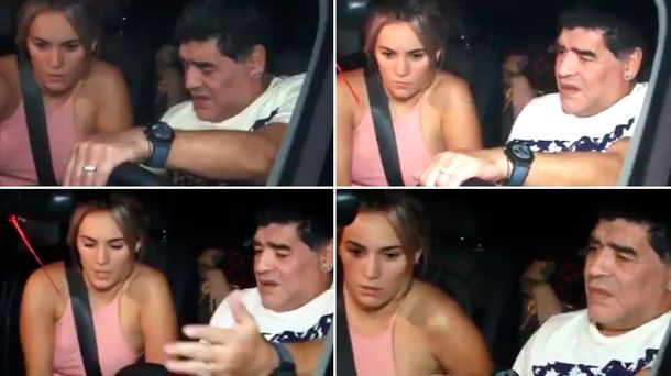 Desopilante video de Maradona
