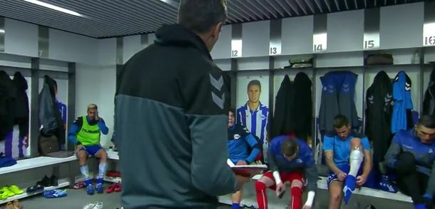 Pellegrino le pidió concentración a sus jugadores en el vestuario