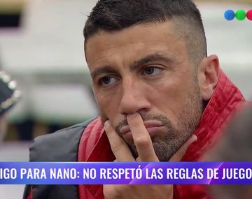 Así notificó Gran Hermano a Giuliano de la severa sanción: Si permanecés...