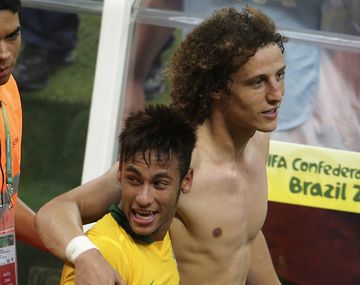 El mensaje de David Luiz a Neymar: Esta Copa va a ser para vos