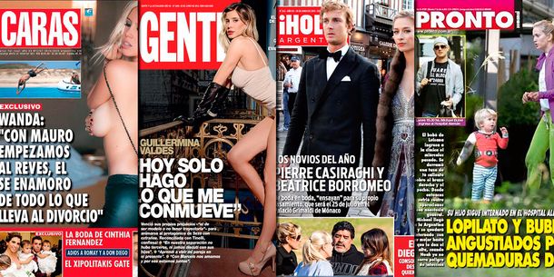 Mirá las tapas de las revistas de esta semana