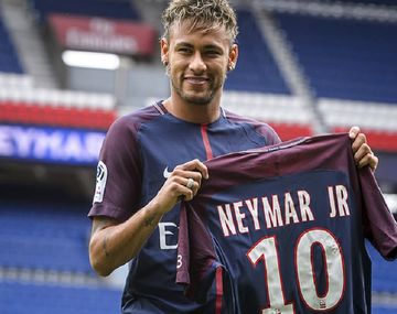 Una foto del PSG de Neymar