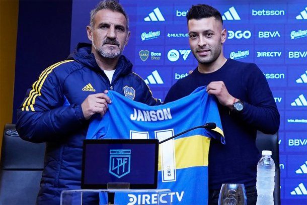 Lucas Janson llegó a Boca lesionado: el tajante posteo del médico del club