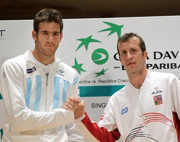 Del Potro abre la ilusión argentina ante los checos