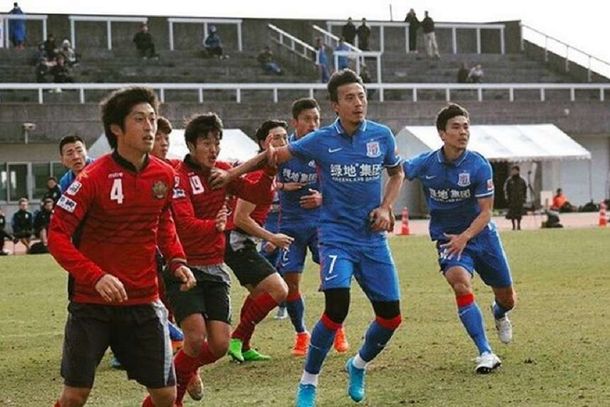 El Shanghai Shenhua cayó en su primer partido del año