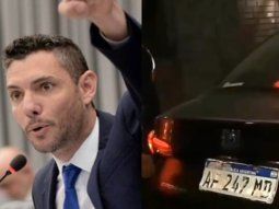 hallazgo de luciana geuna: ¿el diputado arabia tiene la patente del auto adulterada?