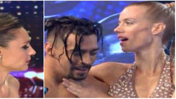 Nicole Neumann se animó a bailar el aquadance en el duelo. Nicole Neumann se animó a bailar el aquadance en el duelo.