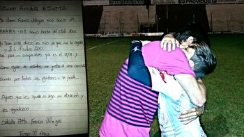 un nene dono sus ahorros al club del que es hincha: lee su emotiva carta un nene dono sus ahorros al club del que es hincha: lee su emotiva carta