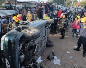 Florencio Varela: un hombre atropelló a ocho personas que estaban en una feria