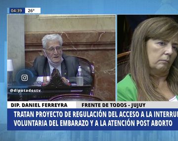 Fue amenazado y cambió su posición frente al aborto: iba a votar a favor y se abstuvo