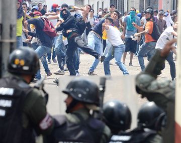 Violentos incidentes en la Toma de Venezuela