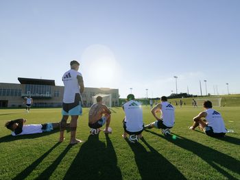 Así fue el primer entrenamiento de la Selección Argentina con la mente puesta en Inglaterra