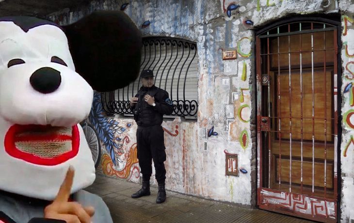 Mickey y su pandilla dejaron la casa y no fueron a declarar