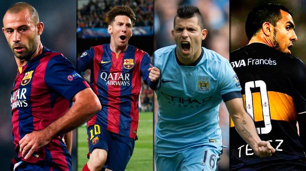 Cuatro argentinos, candidatos a estar en el equipo ideal de la FIFA
