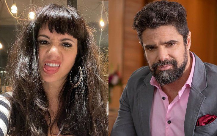 Griselda Siciliani y Luciano Castro