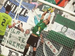 Nicolás Caprio en acción