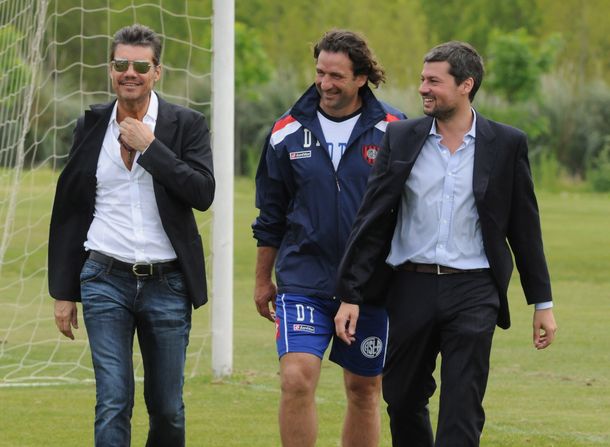 Tinelli está contento por su nuevo cargo en San Lorenzo