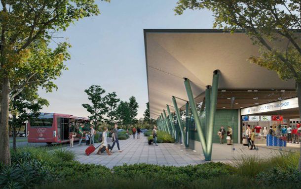 Los trabajos incluyen la construcción de un estacionamiento