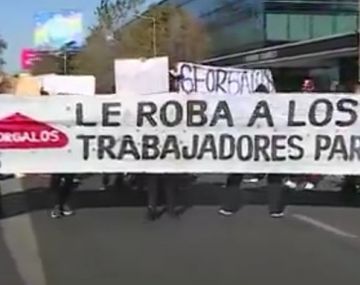 Corte en Thames y Panamericana por despidos en importante empresa de golosinas