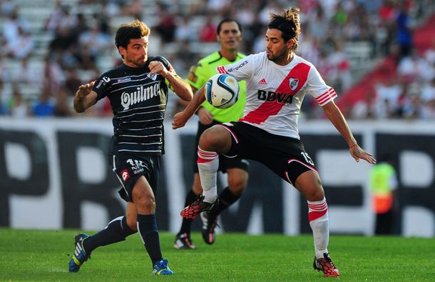 En un partidazo, River no pudo y Quilmes rescató un punto