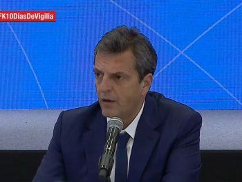 Massa en el Coloquio de IDEA: Tenemos que volver a tener superávit gemelos