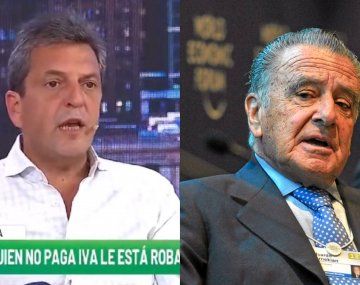 Massa mencionó a Eurnekian en un eventual caso de evasión impositiva