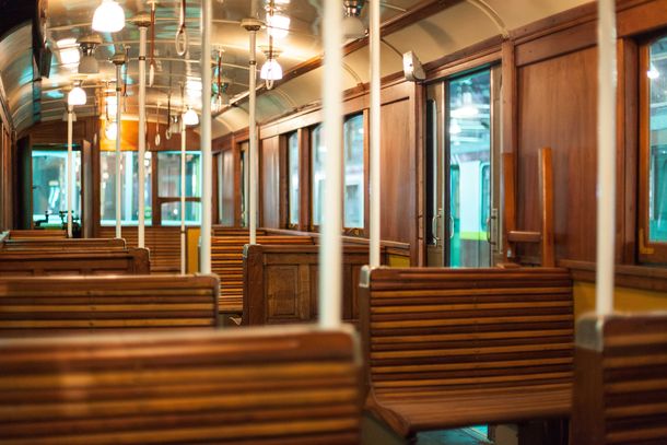 Los antiguos vagones de la línea A vuelven para los nostálgicos